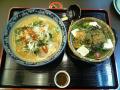 溝口温泉「喜楽里」 ぴり辛もやし葱ラーメン