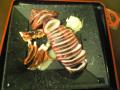 溝口温泉「喜楽里」 イカの姿焼き